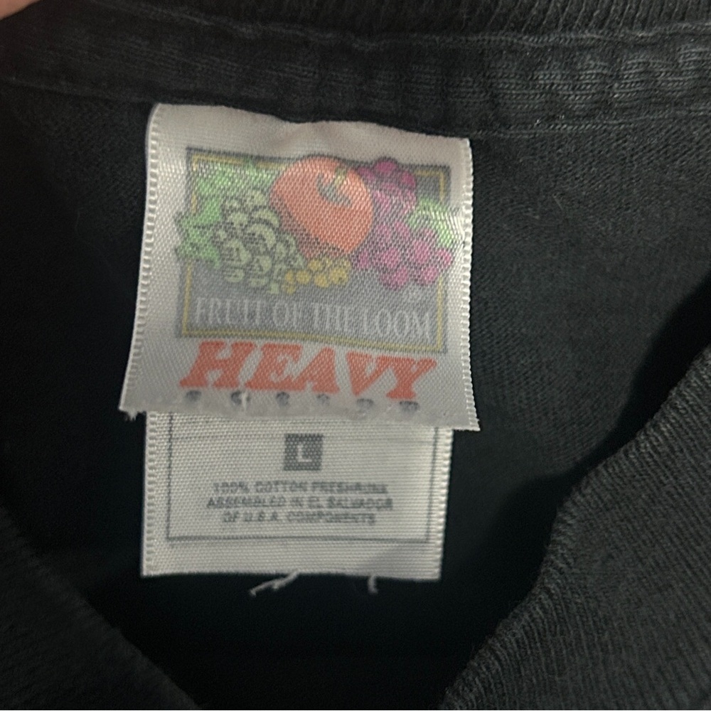 Vintage 90s Fruit of the Loom Graphic Tee – “I’m Never in Denial” - Picture 5 of 6